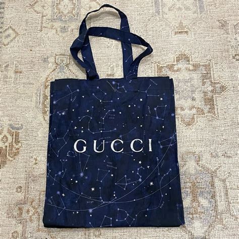 gucci reusable canvas bag